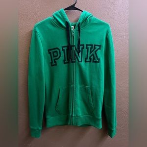 PINK zip up hoodie